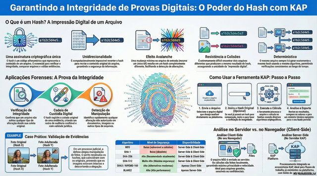 Infográfico KAP - Fluxo Calcular Hashes